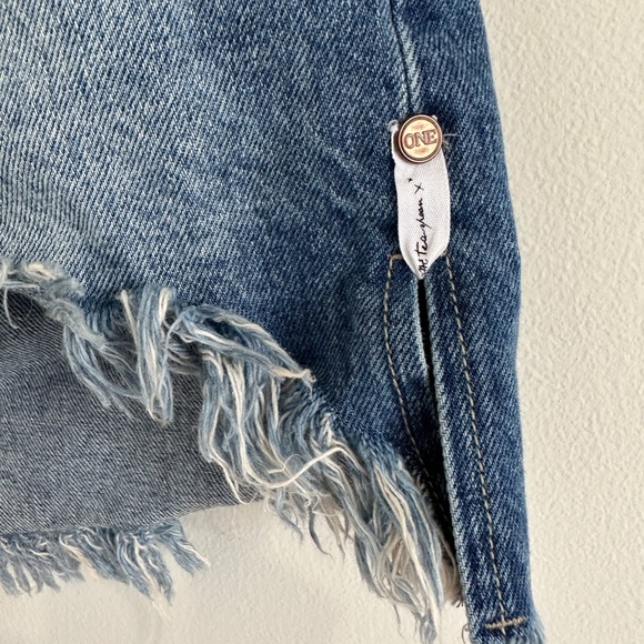 One Teaspoon Jean Skirt Size 24 - Picture 8 of 8